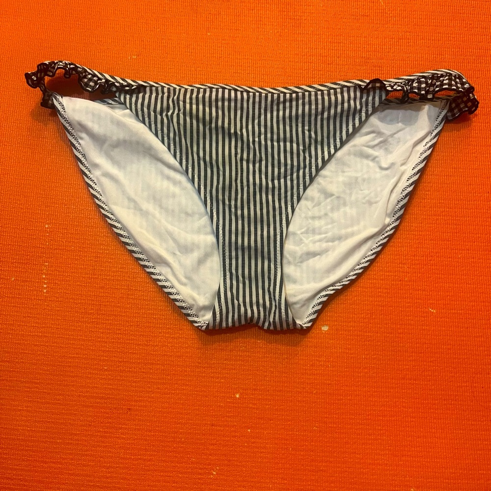 Aerie Seersucker Bikini Bottoms